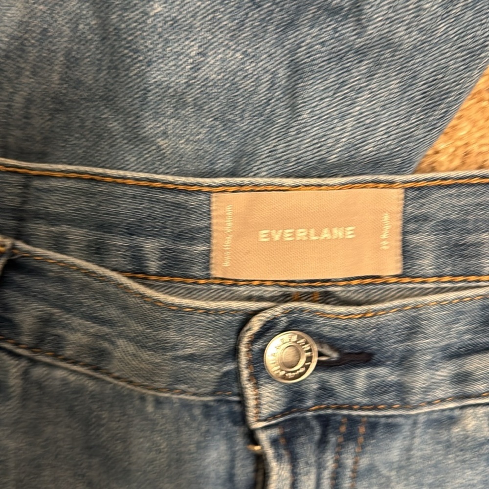 EVERLANE💐Blue Straight Jeans with Classic Fit Size 29 - Picture 9 of 11